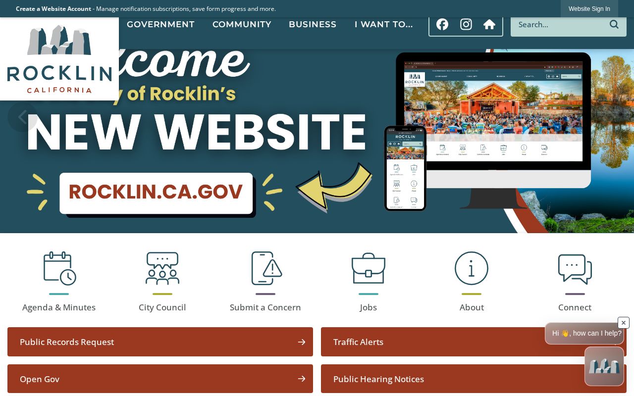 Rocklin Police application for release of public records